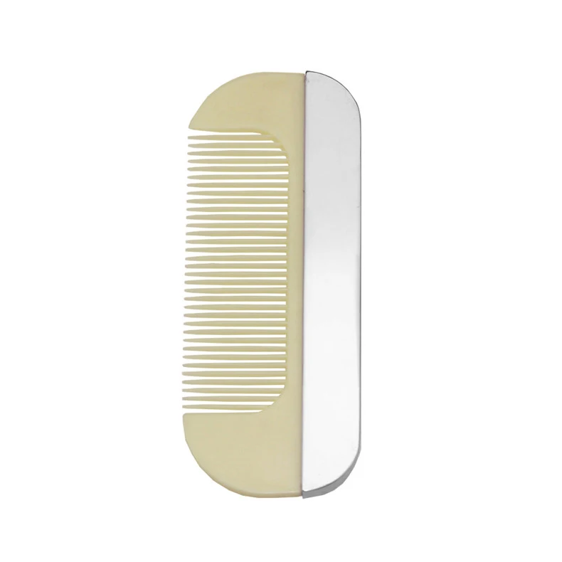 custom wholesale metal bling peines del pelo silver luxury mini cute small baby shower hair comb with logo for kids