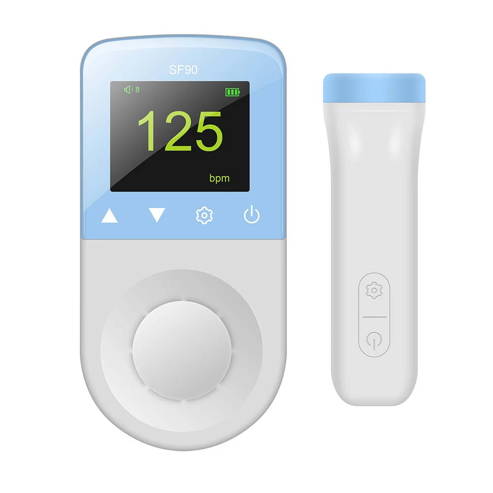 Pregnant Baby Heart Detector Factory direct wholesale price ultrasound Pocket fetal Doppler