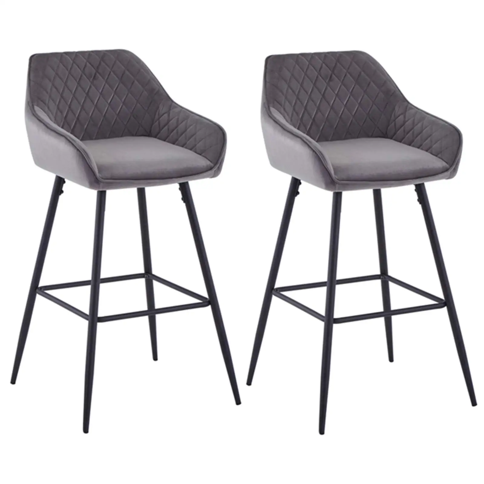 Bar Seat Restaurant Kitchen Stools Velvet Modern Counters Stool Chair Bar