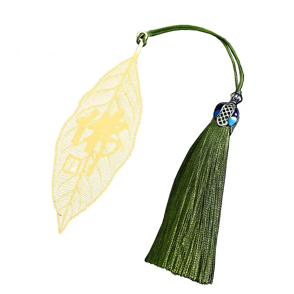 Modern Stainless Steel Gold-Plated Silver Custom New Design Metal Bookmarks Dyed Fashion Pewter Brass Copper Styles Available