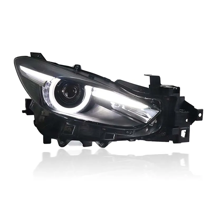 REMABAN Auto lighting Headlight Fit For Mazda 3 Axela 2014-2019 Front Light LED Headlamp