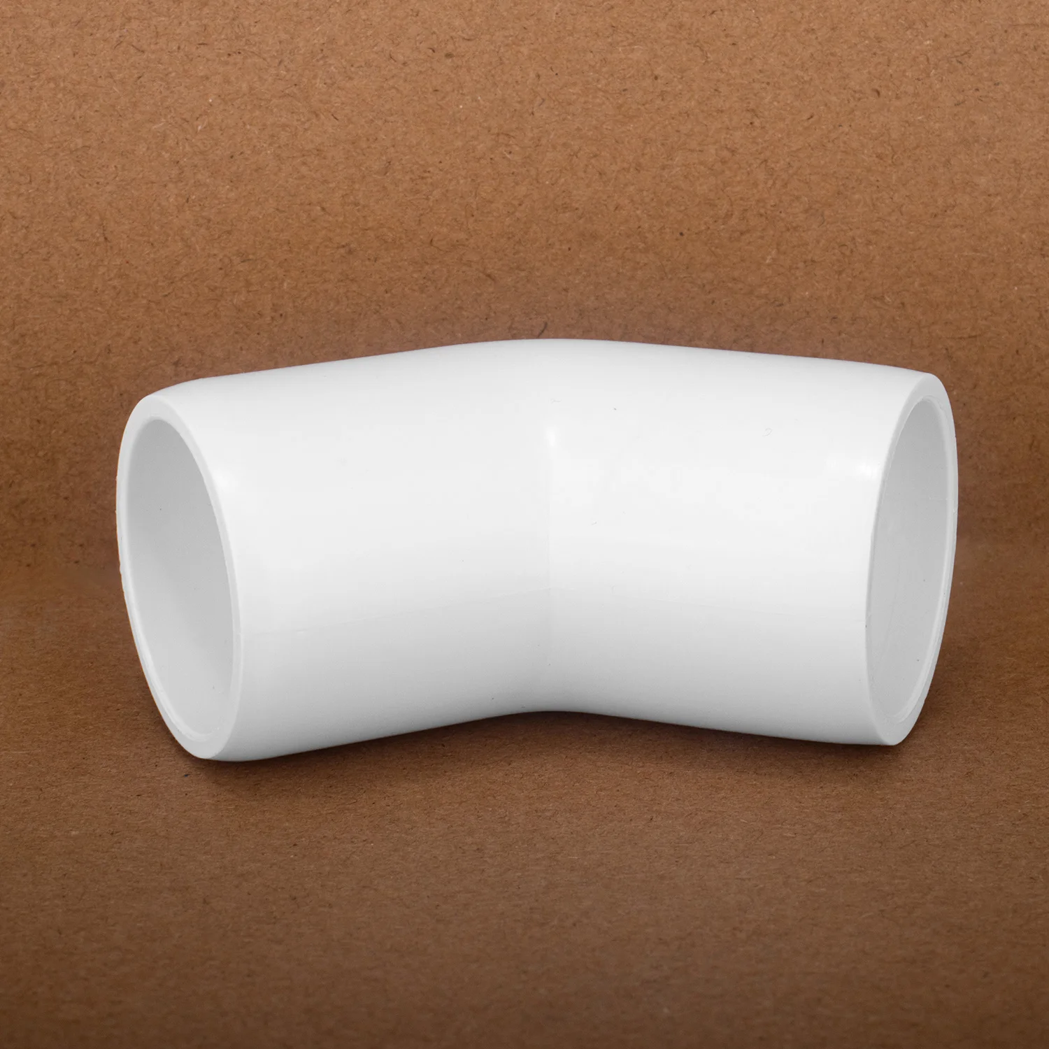 SCH40 PVC pipe fittings 45 Degree Elbow Furniture Grade Pipe DIY PVC Shelf Building Furniture Support Structure Frame