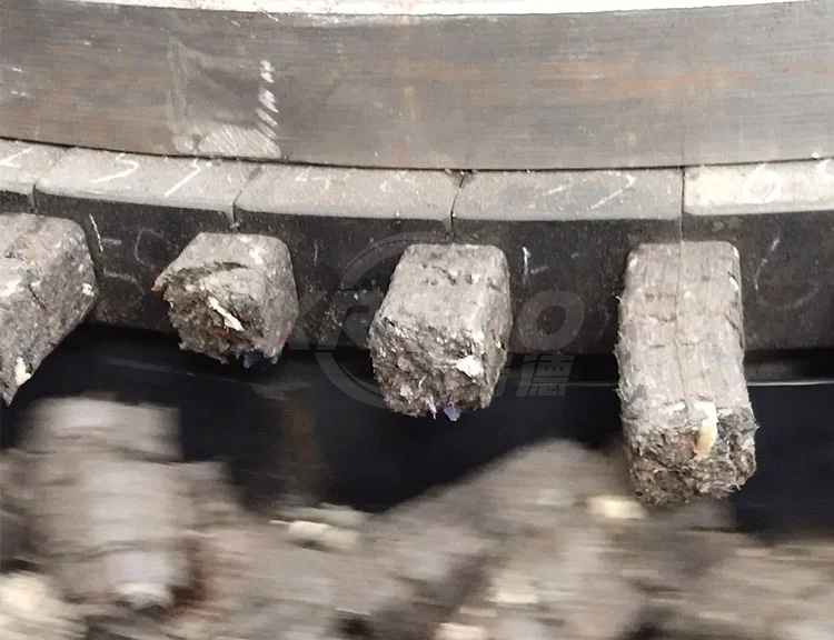 Energy Saving Wood Garbage Derived Fuel RDF briquette press machine RDF pellet machine Waste RDF cube briquetting machine