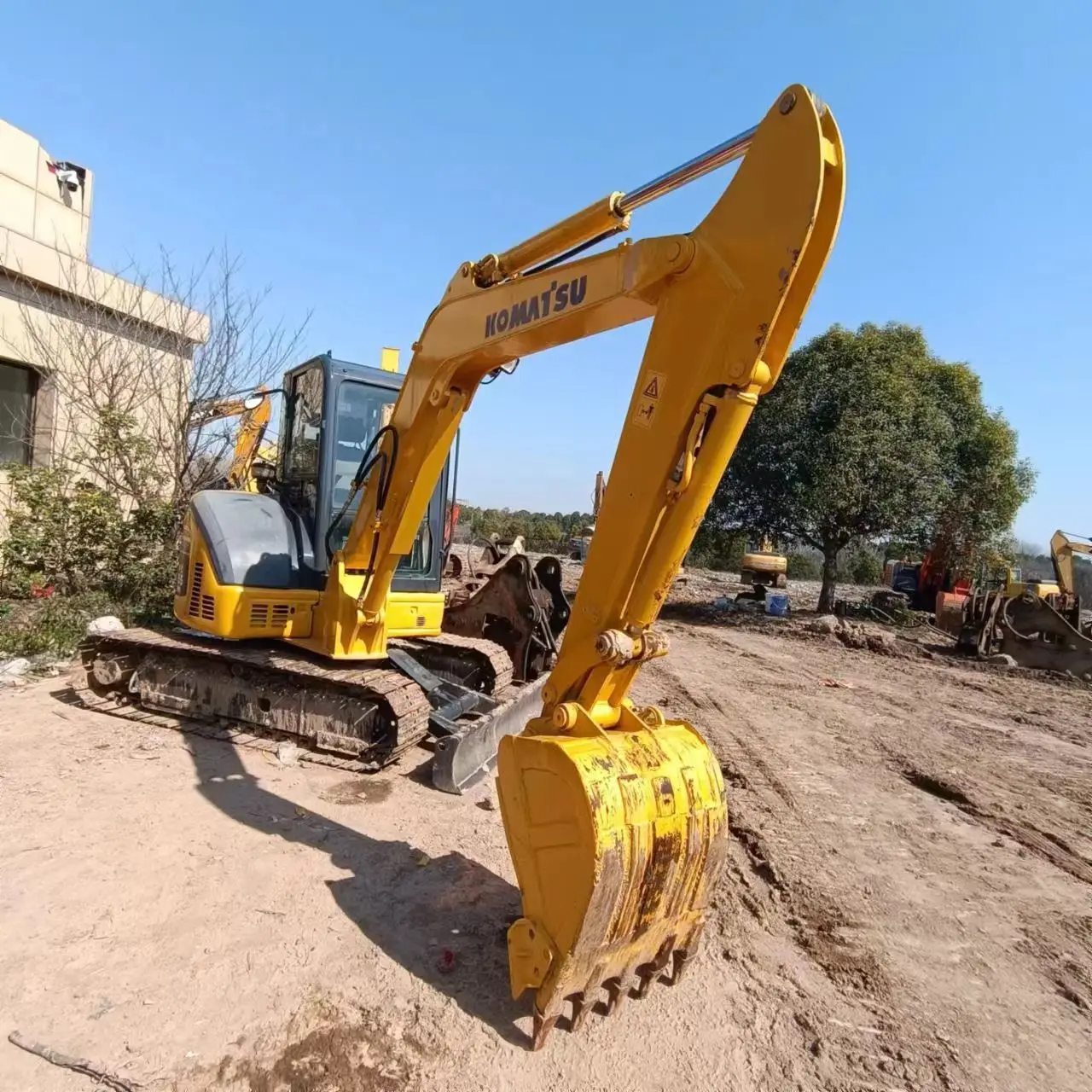 Komatsu PC55MR PC55MR-2 PC55MR-3 5-тонный гусеничный экскаватор PC60 6-тонный мини-экскаватор в Китае