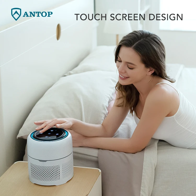 
2021 Popular Mini Ionizer Desktop UV Hepa Air Purifier for Home with True Hepa 