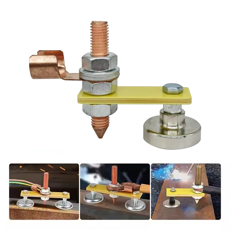 Wewin Welding Magnetic Ground Clamp Strong Magnetism Large Suction Welder Magnet Holder Set