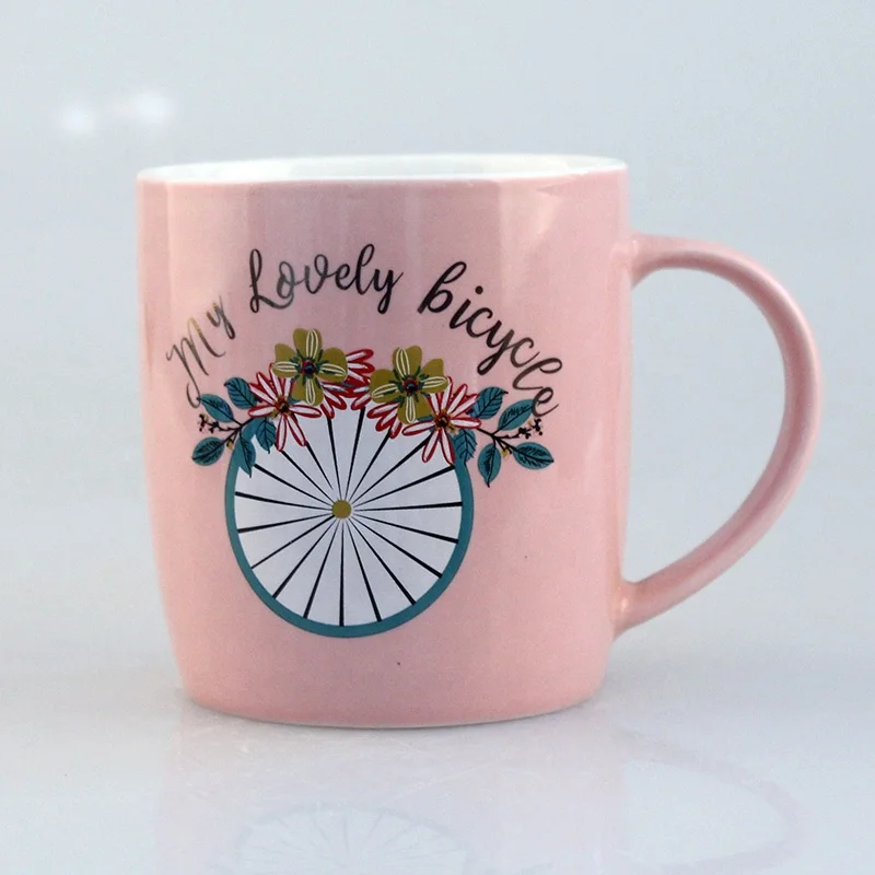 Bone china mug with customize Design, white bone china mug, promotional coffee cup ceramic