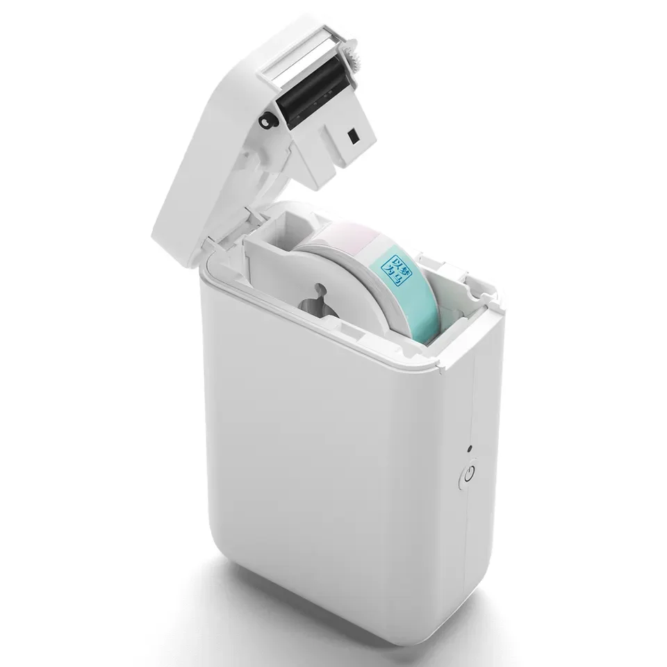 Customized Niimbot Sticker Label Maker Thermal Barcode Label Printer Fast Printing Machine D101 1 Inch Thermal Roll Paper Mini
