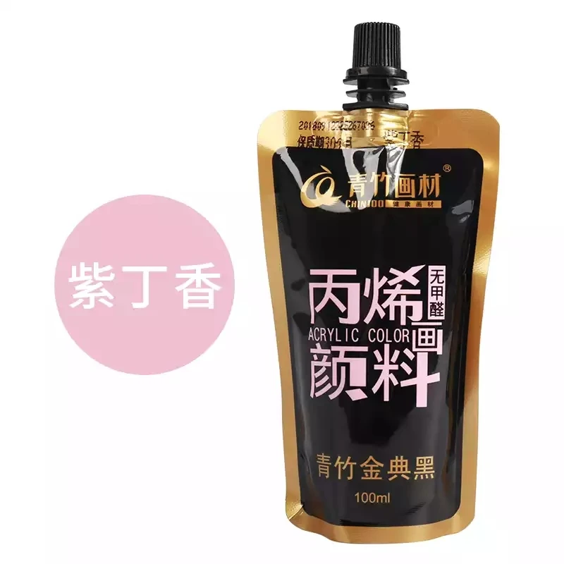 Amazon Hot Selling 100ML Non-Toxic Waterproof Permanent DIY Art Acrylic Paint Set for Beginner