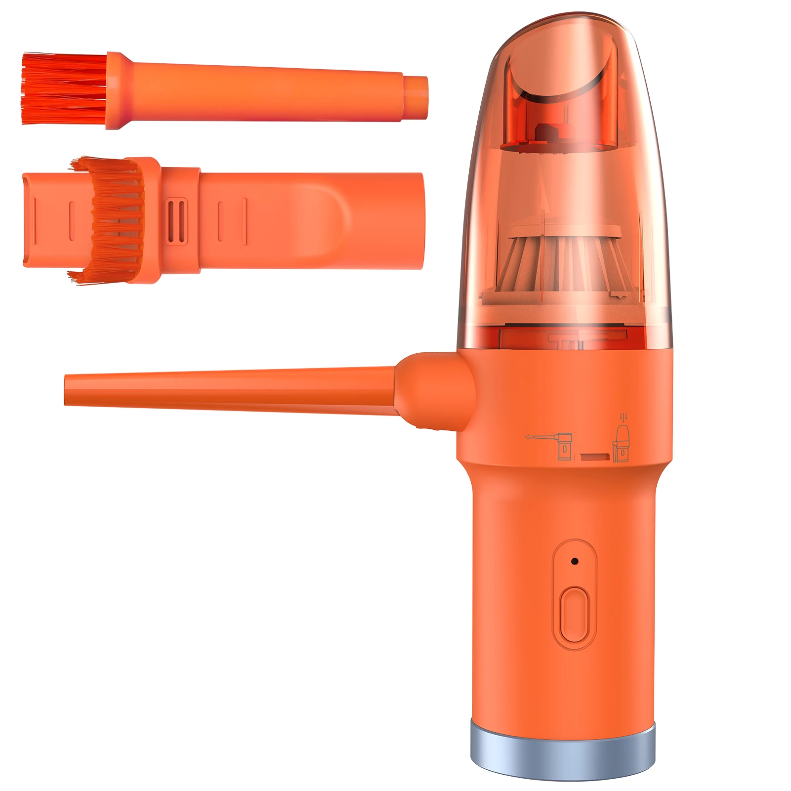 OPOLAR 6000mAh Cordless Car Vacuum Cleaner Air Duster & 2-in-1 Electric Compressed Blower for Computer