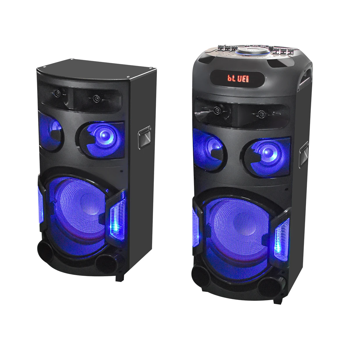 2022 Fire Flame Led Light Karaoke Bt speakers Wireless Party box KTV Speaker Bass  wireless speaker