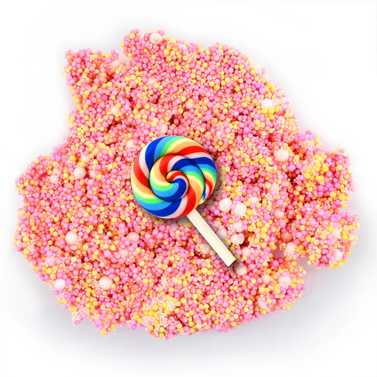 Wholesale Istudio Diy Foam Slime Scented Stress Relief Slime Christmas Present Foam Balls Slime From Factory