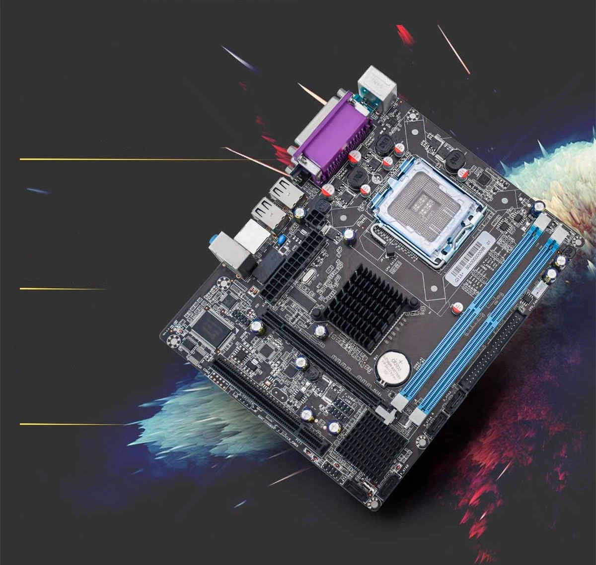 New mainboardFactory Best Performance H110 Motherboard LGA 1151 Socket  I3 I5 I7 CPU DDR4*2