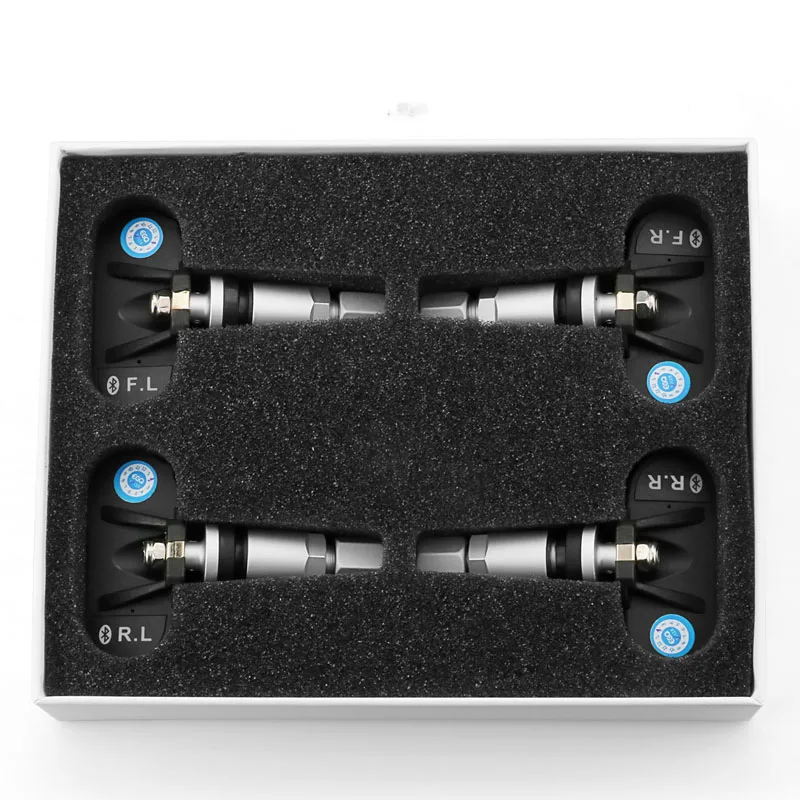  Система контроля давления в шинах TPMS 4 внутренних датчика BT