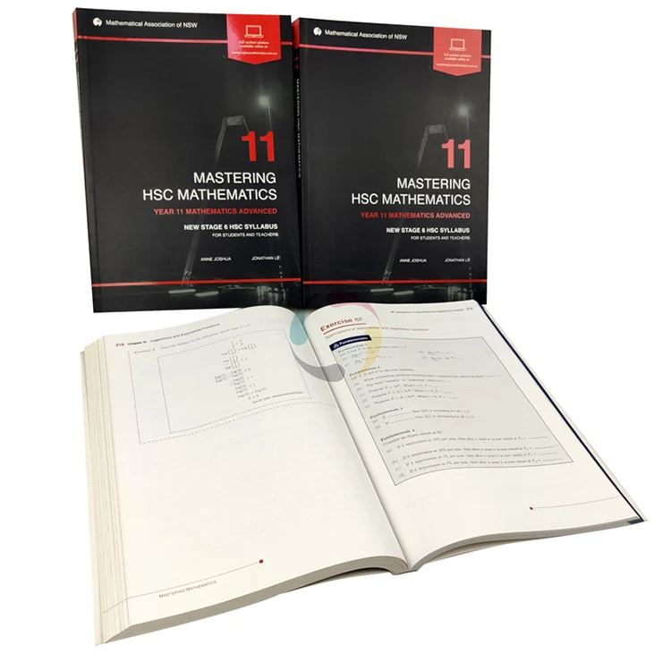 Customized High Quality Softcover Book Printing Perfect Bound Softcover Book Printer