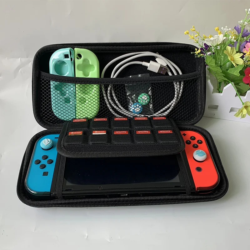 Чехол из ЭВА для Nintendo Switch и Switch Oled сумка для переноски, 2 фута, разработанные водонепроницаемые игровые аксессуары OEM на заказ