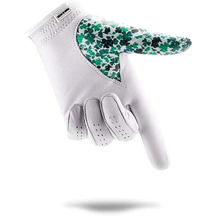 Wholesale Shamrock Premium Tour Genuine Golf Glove Cabretta Leather Golf Gloves For Men Or Women
