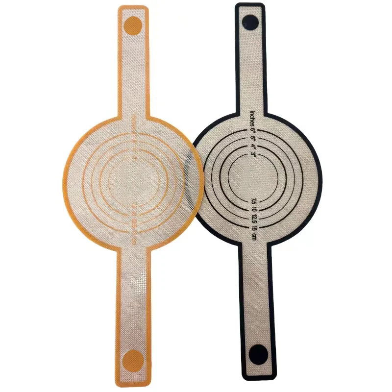 57*21cm 0.4mm thick Silicone Bread Sling  Factory Direct Customized Food Grade Air Fryer Mat