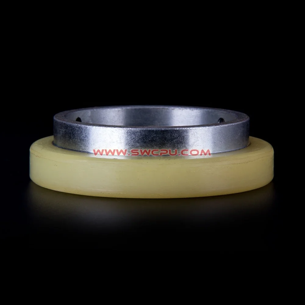 PU rubber wheel office chair wheels silicone furniture caster