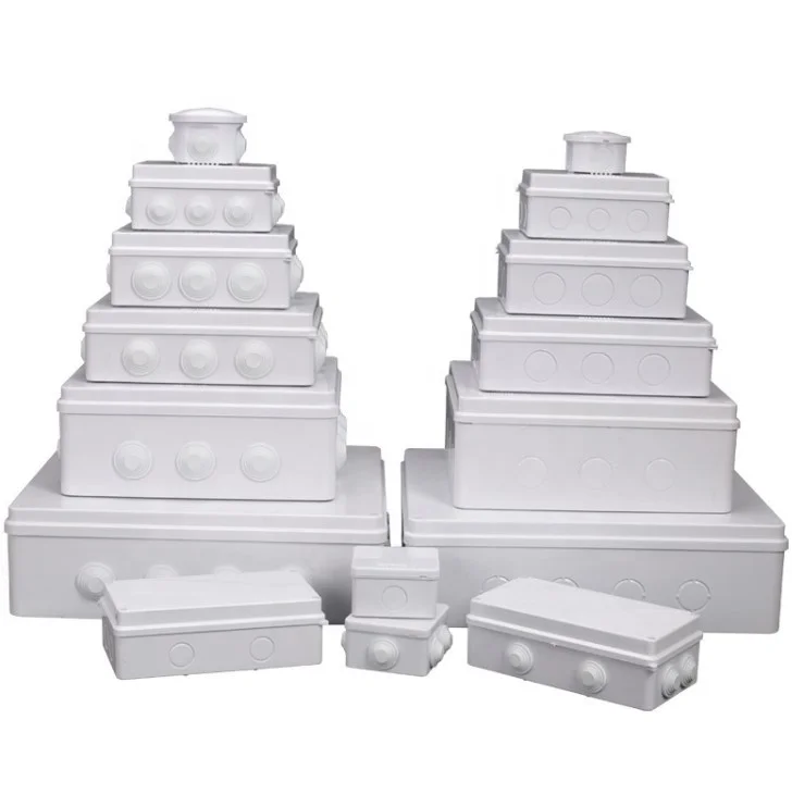 China exports various specifications IP65 level ABS waterproof junction box  terminal box
