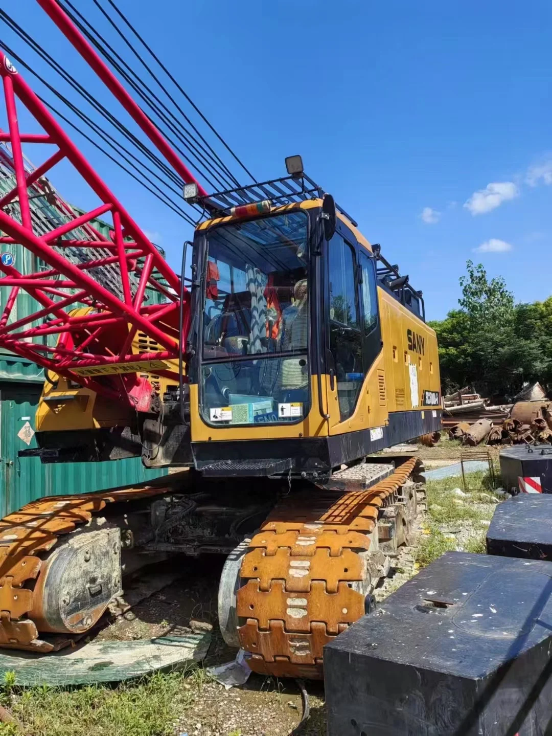 Good condition Crawler Crane  used SANY SCC600 60 ton With Factory Price used construction machinery in dubai