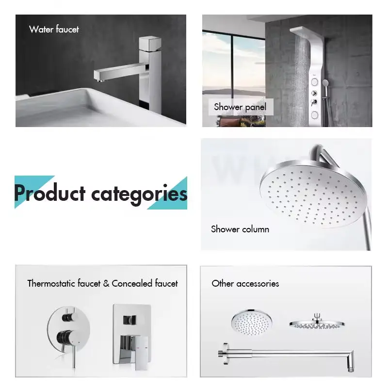 Modern design chrome bathroom shower bath mixer for sale