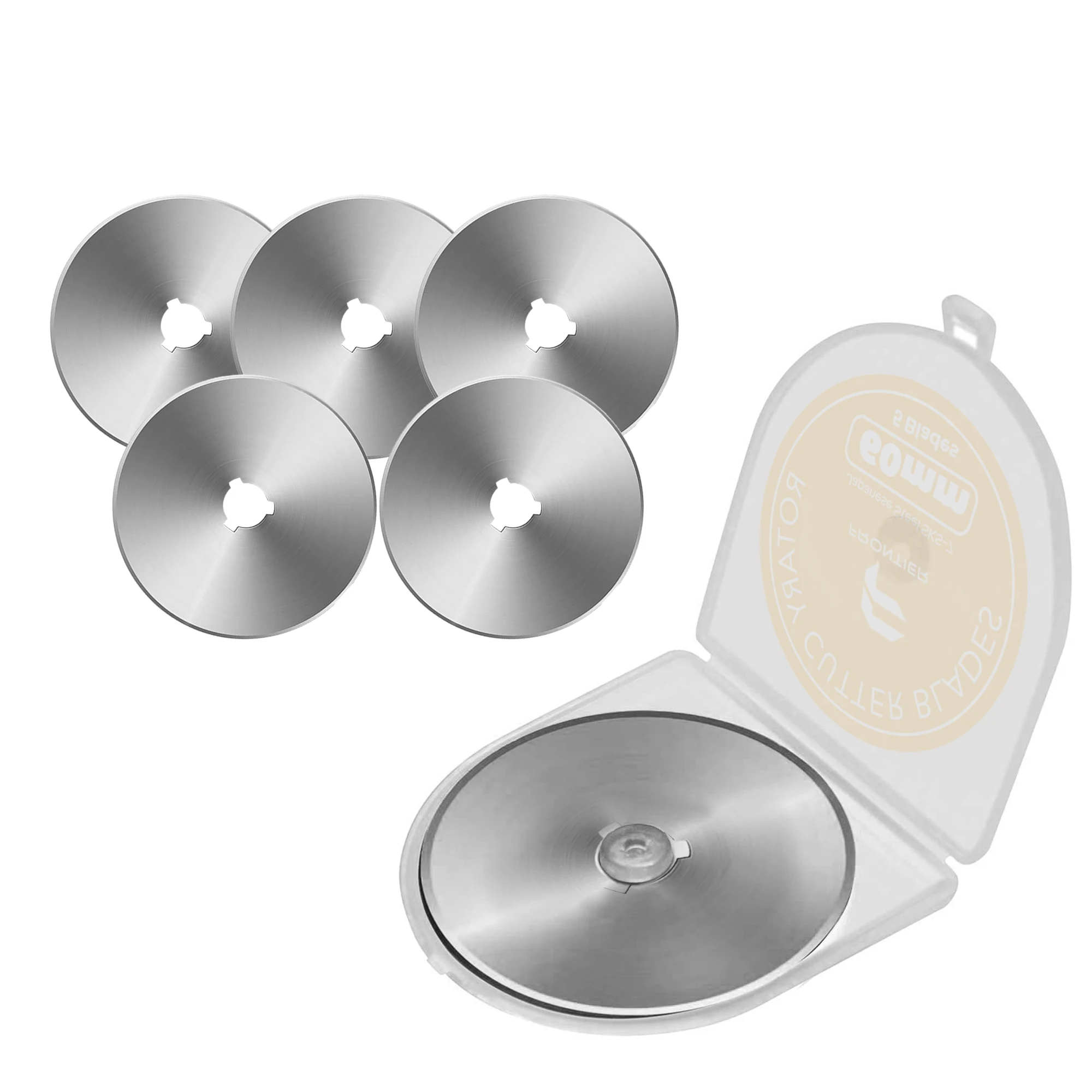 Sharp Round Japanese Steel SK S-7  60 mm Knife Rotary Cutter Blade