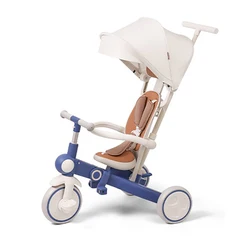 Foldable trikes for kids tricycle for children trikes with sun shade for baby ride on toy kid tricycle