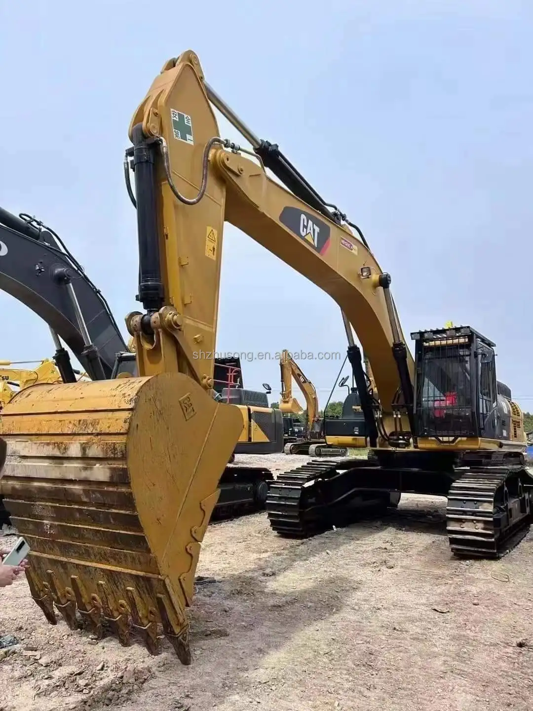 High Quality and Good Condition  used CAT340D2L excavator  Used hydraulic crawler  40 ton excavator in stock in Shanghai