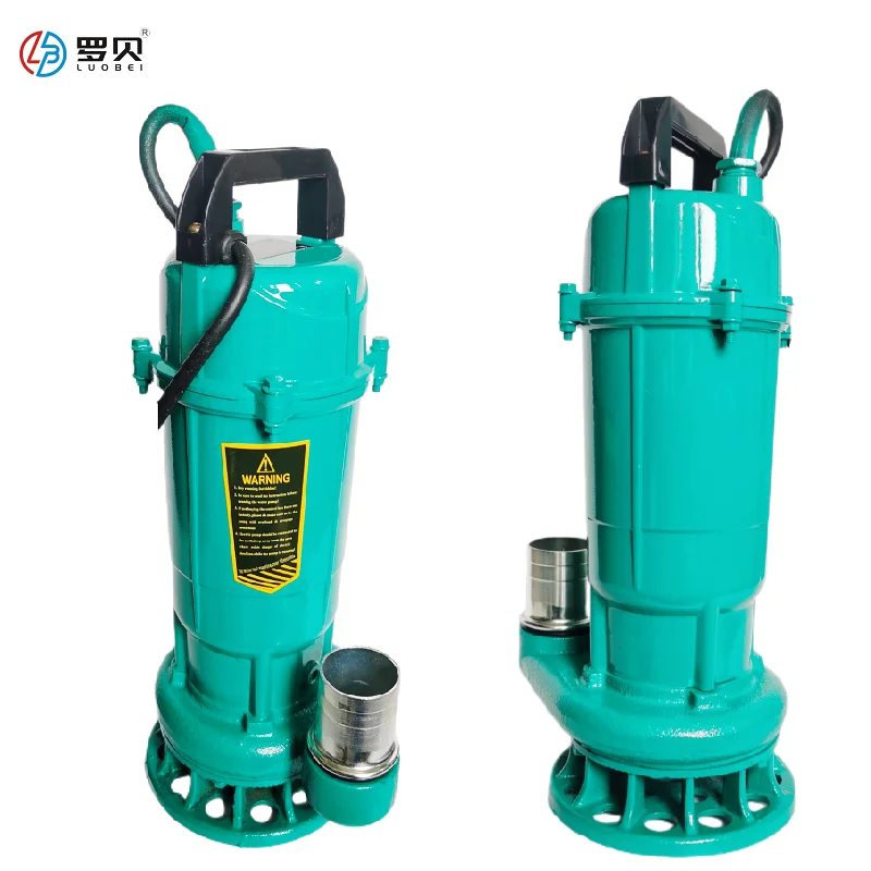 750W Cast Iron Stainless Steel Submersible Sewage Pump Engineering Sewage Discharge Pump