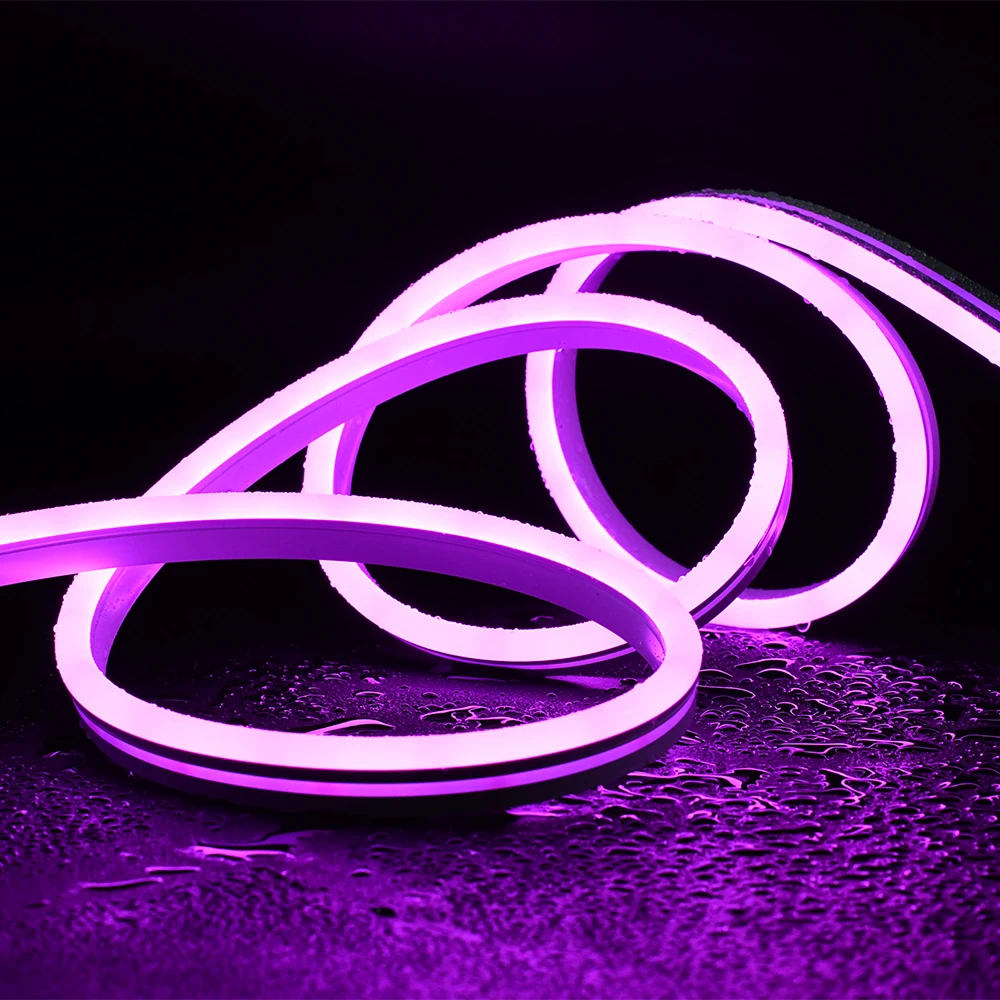 Waterproof factory direct sales LED lights belt 220V flexible neon outdoor colorful RGB engineering lighting hose flexible light