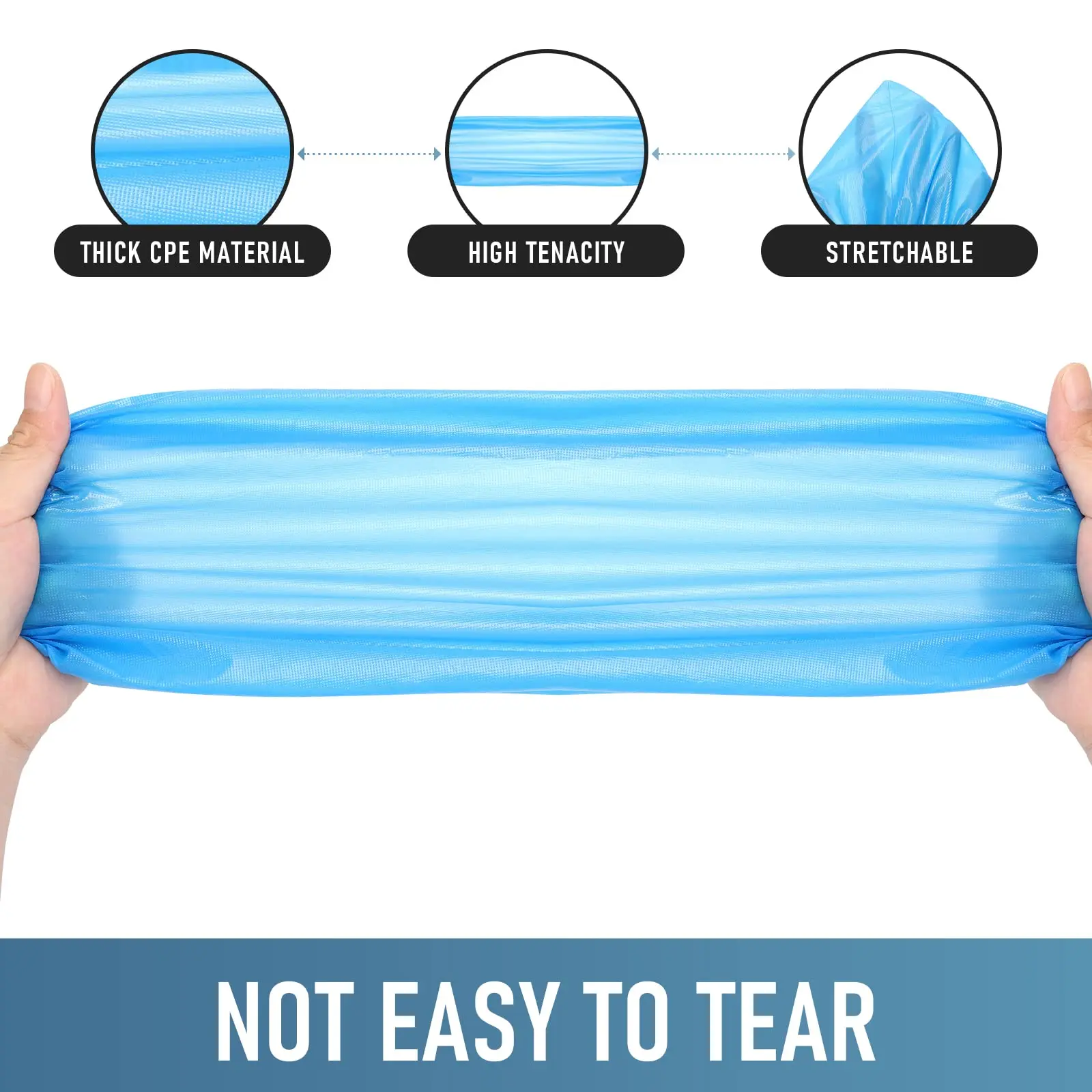 Wholesale Disposable Medical Shoe Cover Protective Pe Shoe Cover Plastic Shoe Cover