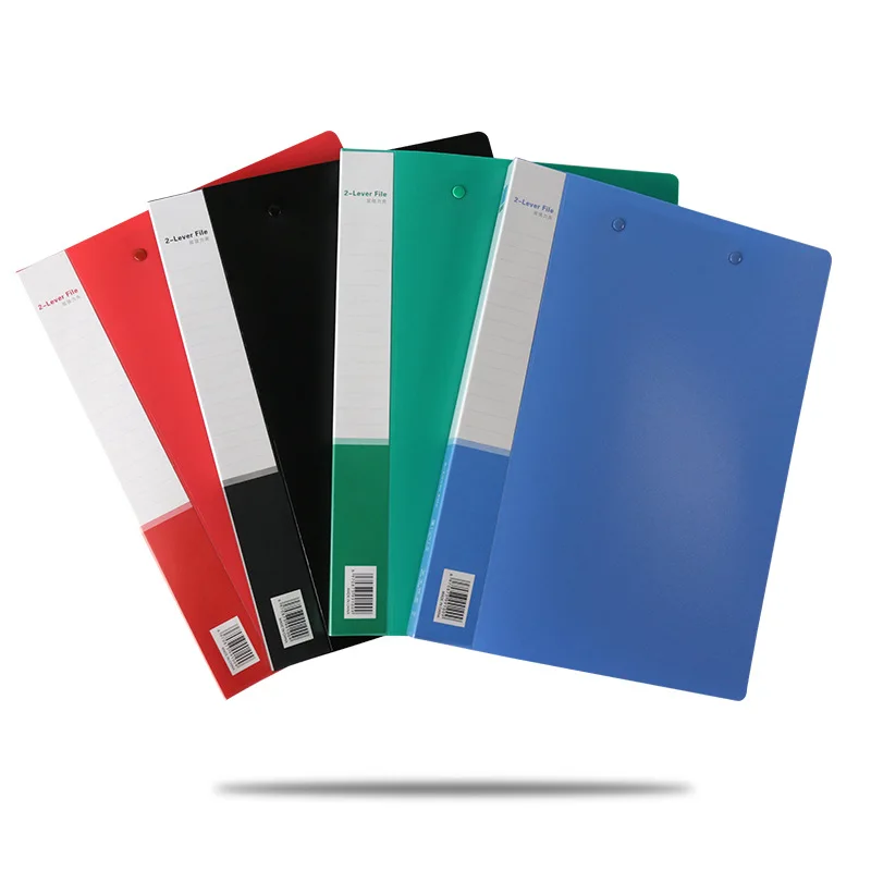 Office Filling Plastics Products Manufacturing PP A4 Size Swing Clip File Folder