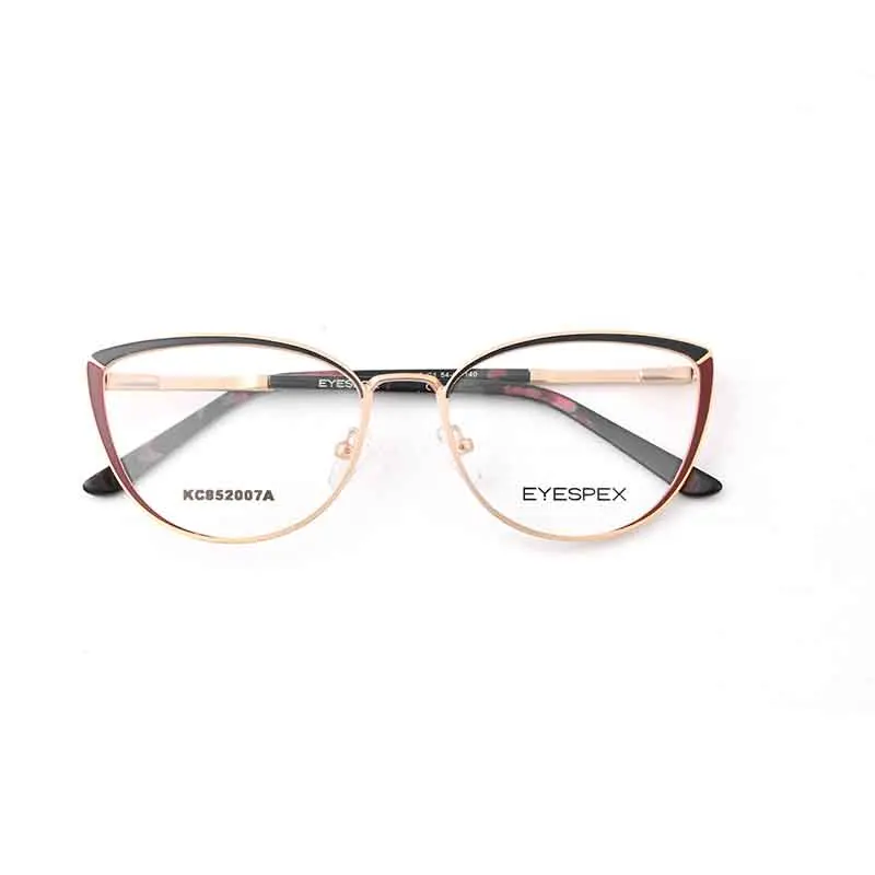 Optical Glasses Manufacturers Custom Logo Optical Glass Stainless Steel with Double colors Plating Process For Men and Women