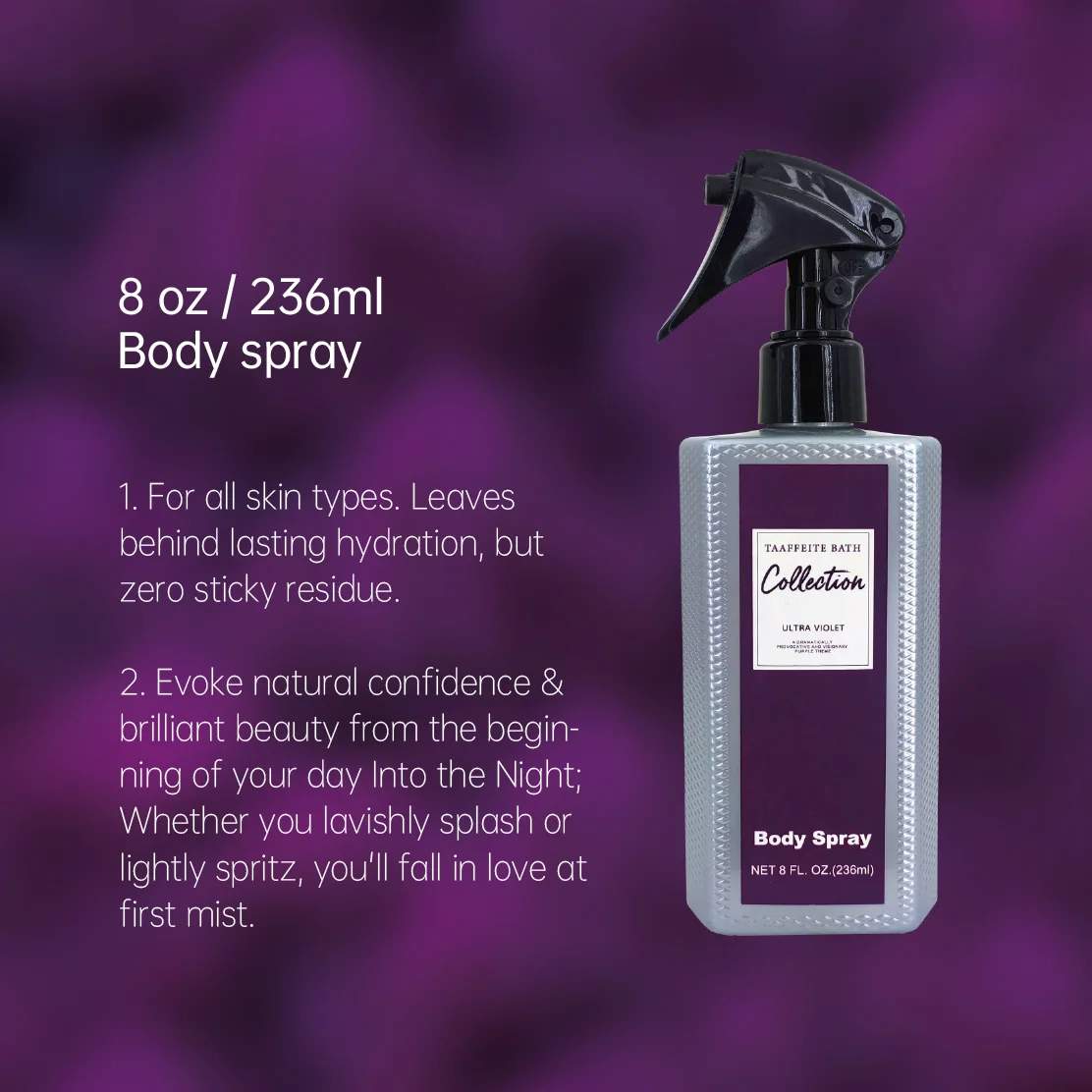 BBC body spray perfume for men and women body spray 236ml body splash wholesale