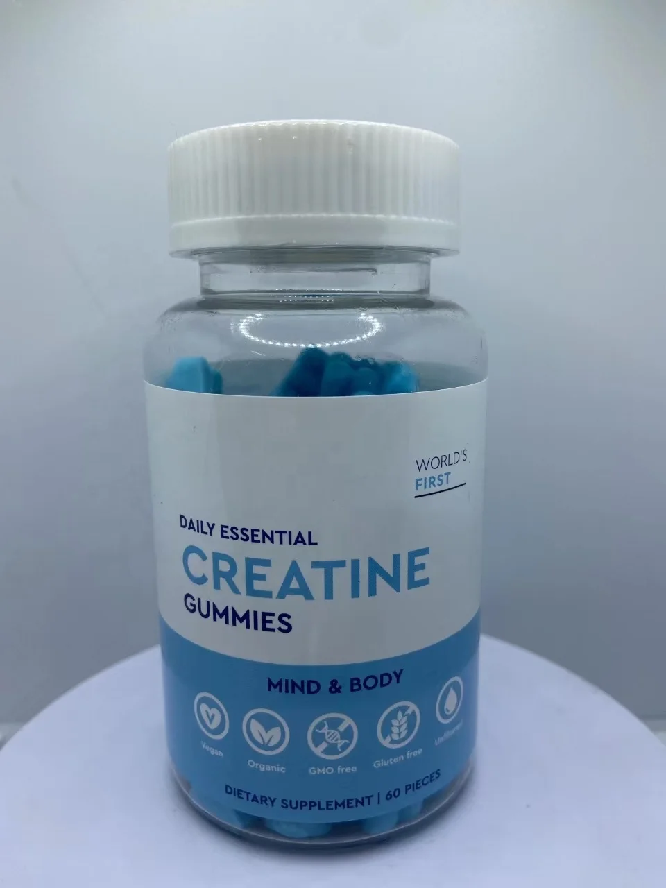 OEM Gym L Carnitine 1000mg Gummy Pre Workout L-Carnitine Supplement Vitamin Creatine Monohydrate Increased Energy Weight Gain