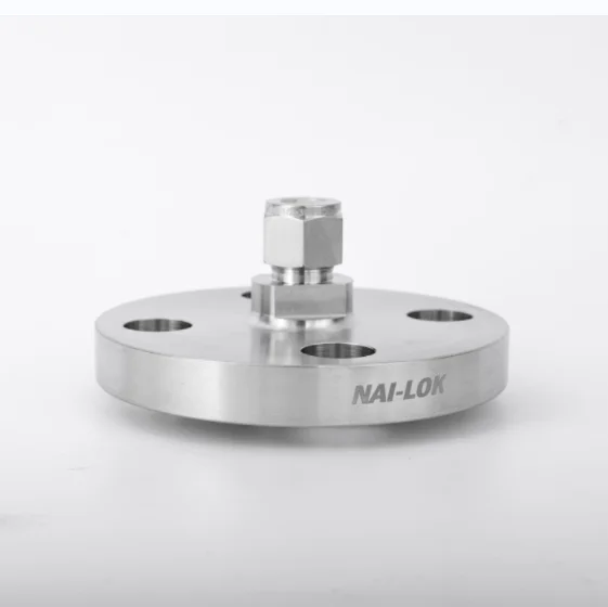 NAI LOK Instrumentation Flang Adapter High Pressure Fittings Inconel 625 Compression Tube Fittings 1 OD x Class 150 Flang Adapte