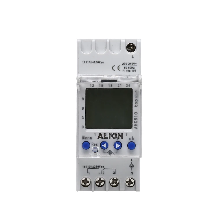 ALION AHC810 220V 50Hz Preset Table Timer Digital Wall Switch Timer