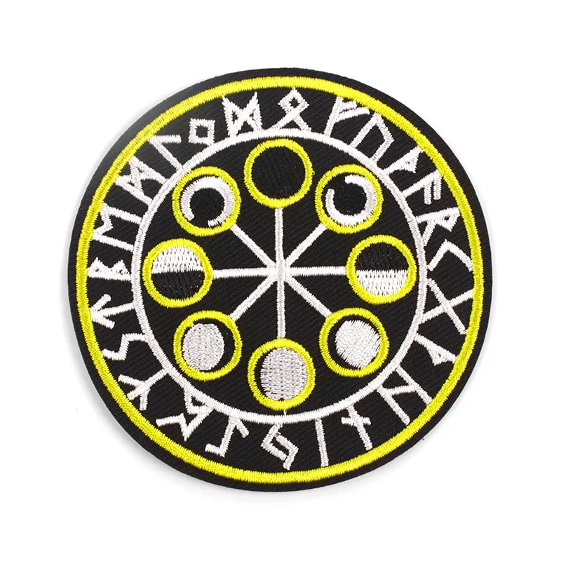 Прохладный клей на круглый космический проводник планета сувенир значок вышивка патч