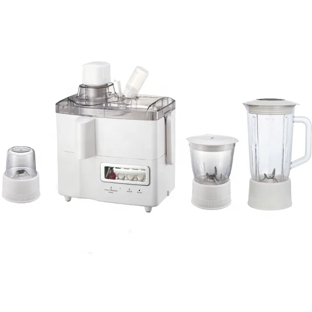 Cheap price multi-functional  4 in 1 juicer blender with glass/plastic jar