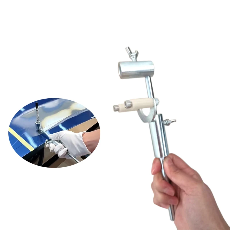 Line Drawing Ruler Marking Gauge Automatic Line Scriber car dent repair Dual-purpose Straight Arc Linear Scriber