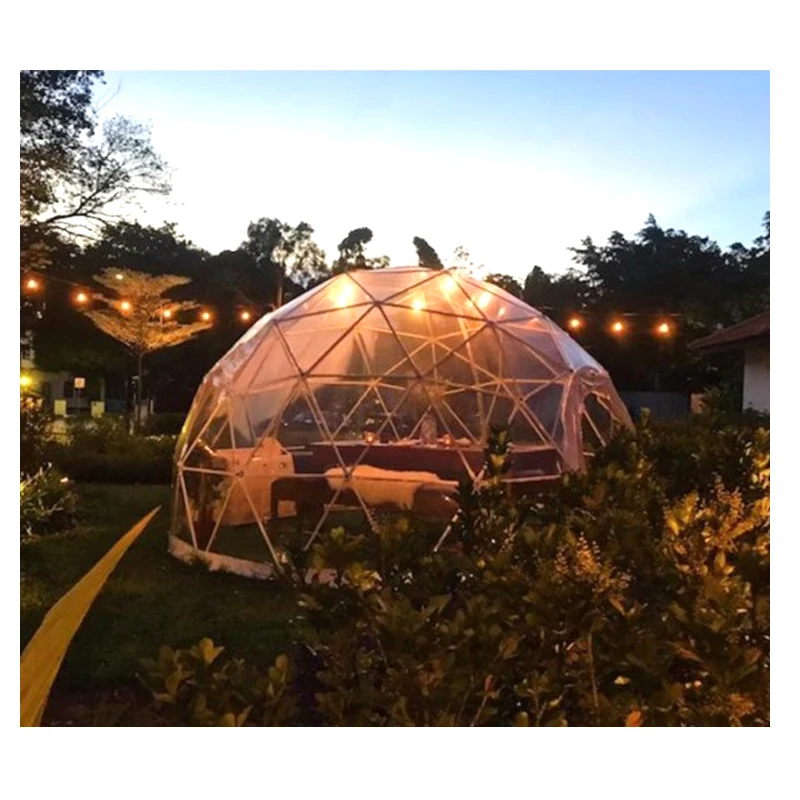  Наружные 3 м садовые геодезические купольные палатки Igloo Glamping в