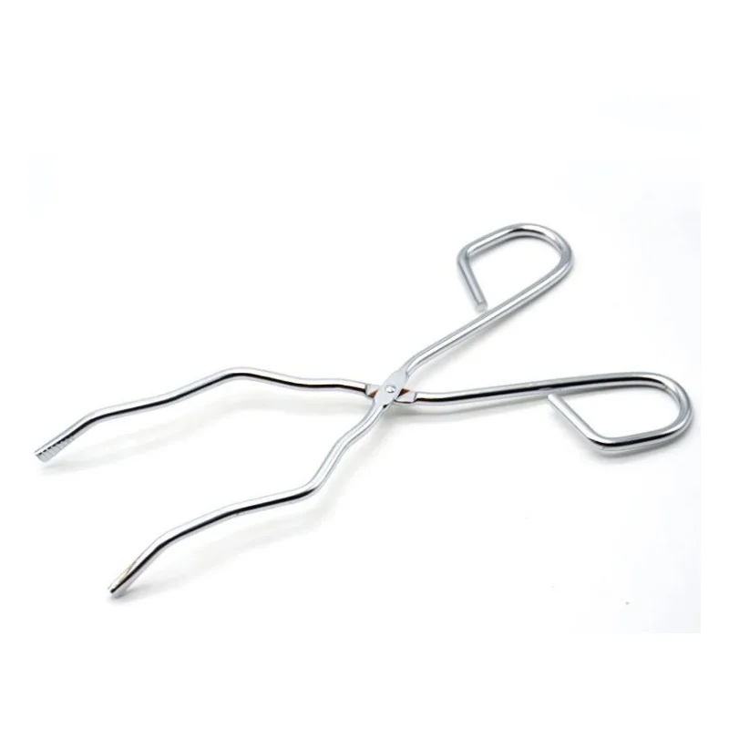 Щипцы, держатель тигеля, стакан, круглые щипцы для печи, ручка из нержавеющей стали, длина 16 дюймов, 40 см