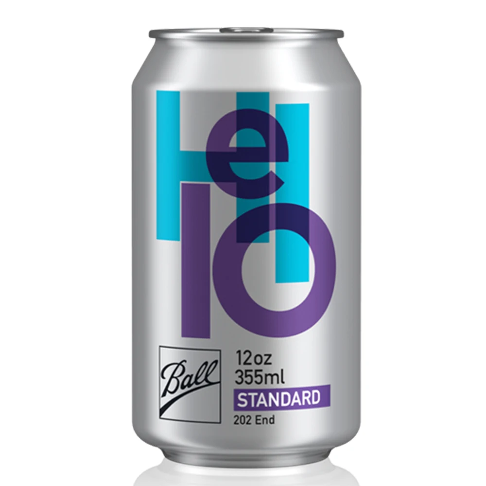 Aluminum Beverage Can Silver Round Beer Can Metal Customized Custom Logo Printing 250 Ml 330 Ml 500 Ml Metal Fruit Juice Can 202