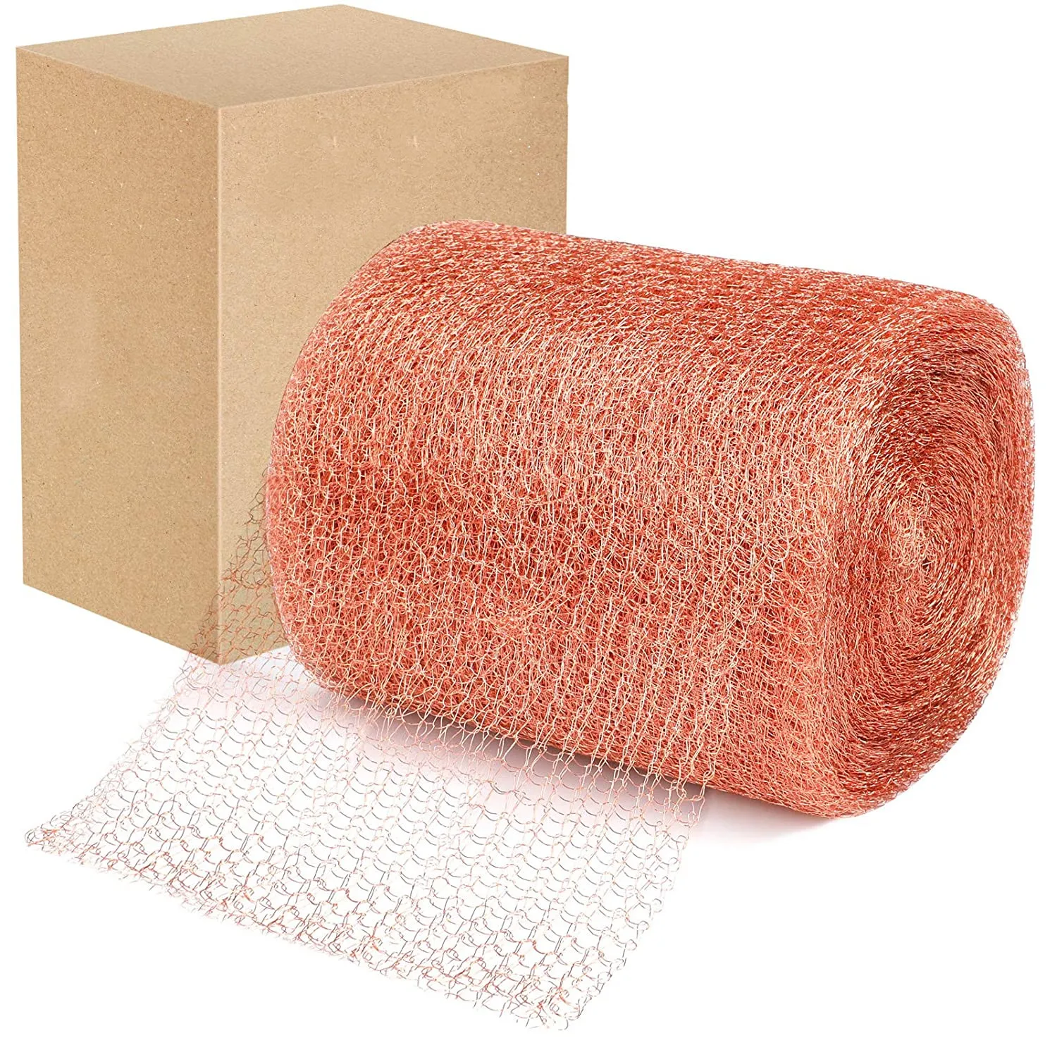 Pure Copper Wire Mesh,Hole and Gap Filler,Sturdy and Durable,Suitable for Gardens and Houses