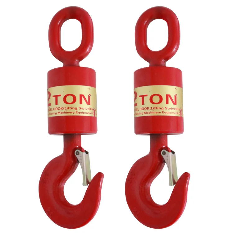Baot Drop Forge Alloy Steel G80 Crane Eye 5ton Lifting Swivel Safety Hook