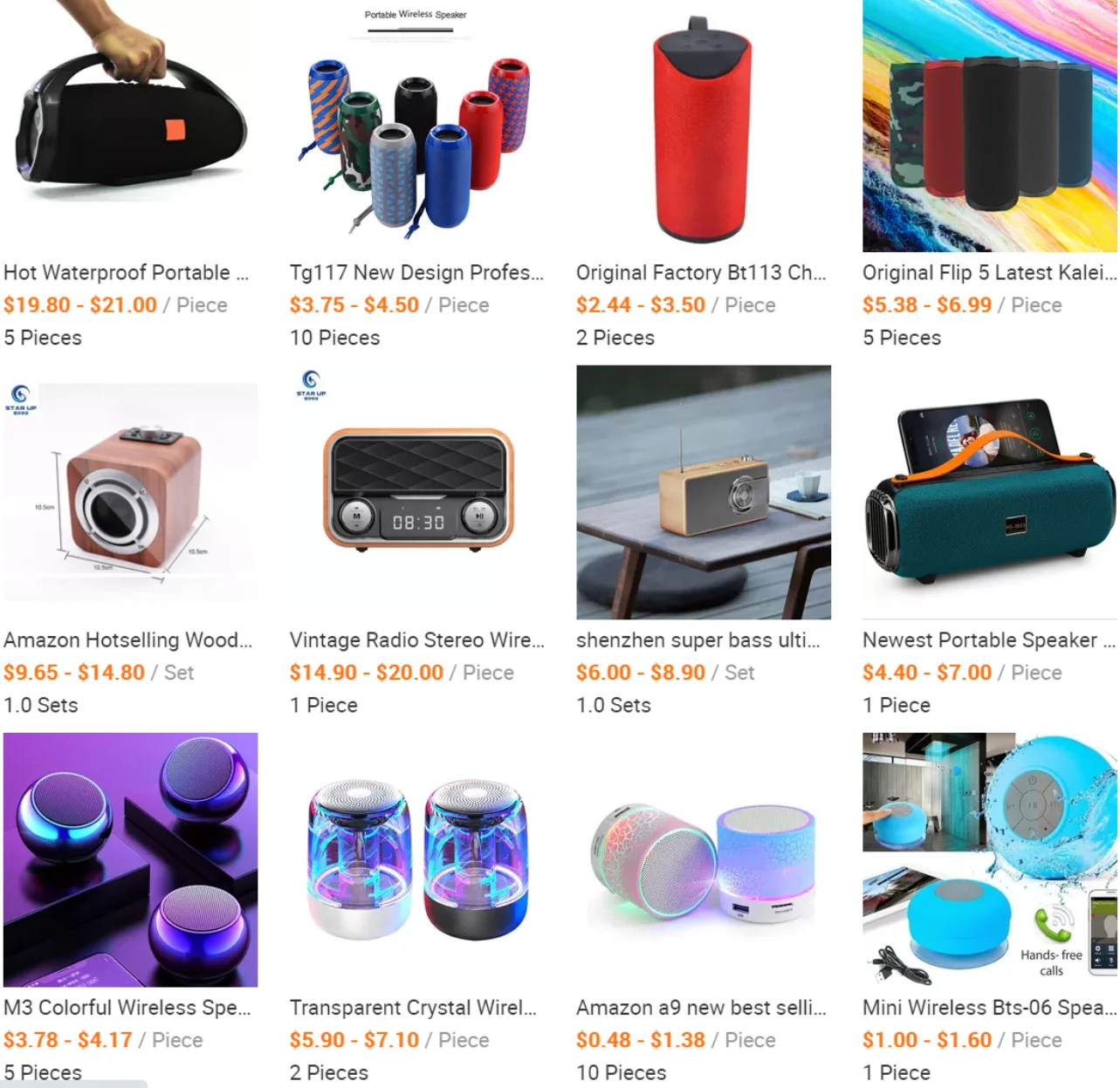 Mini Wireless Speaker Bt Shower Speakers Portable Waterproof Speaker For Car Bathroom Office Beach Stereo Loudspeaker