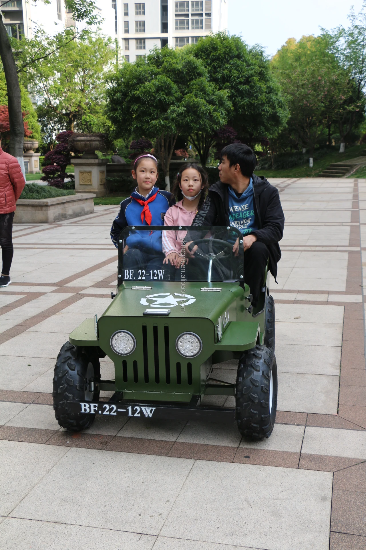 HC MOTOR 48V20AH ELECTRIC MINI JEEPER. ATV QUAD