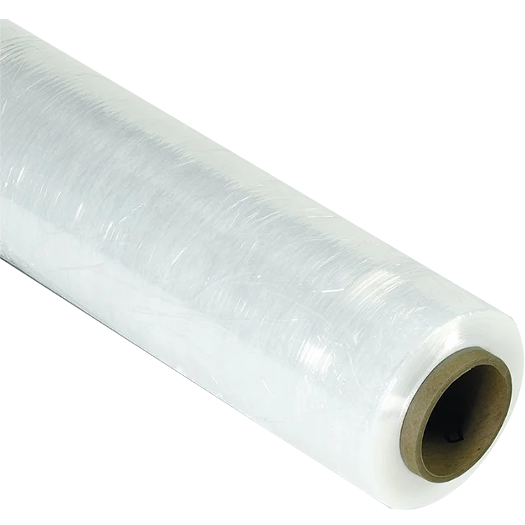 Machine Casting Stretch Film Jumbo Roll Lldpe Clear Plastic Stretch Film Wrapping Film Rolls