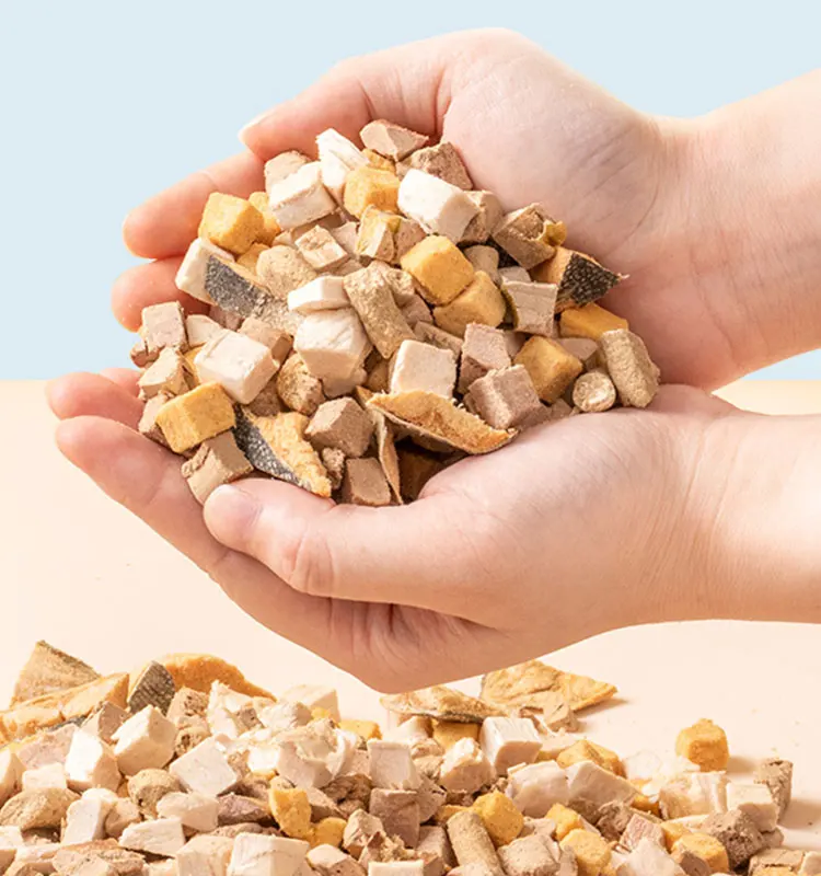 Оптовая продажа недорогая замораживаемая курица говядина рыба кошка собака закуски еда 500